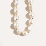 Chunky Pearl Necklace — Baltic amber and sterling silver jewellery by Baltic Beauty