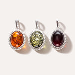 Amber Quintessence Pendant — Baltic amber and sterling silver jewellery by Baltic Beauty
