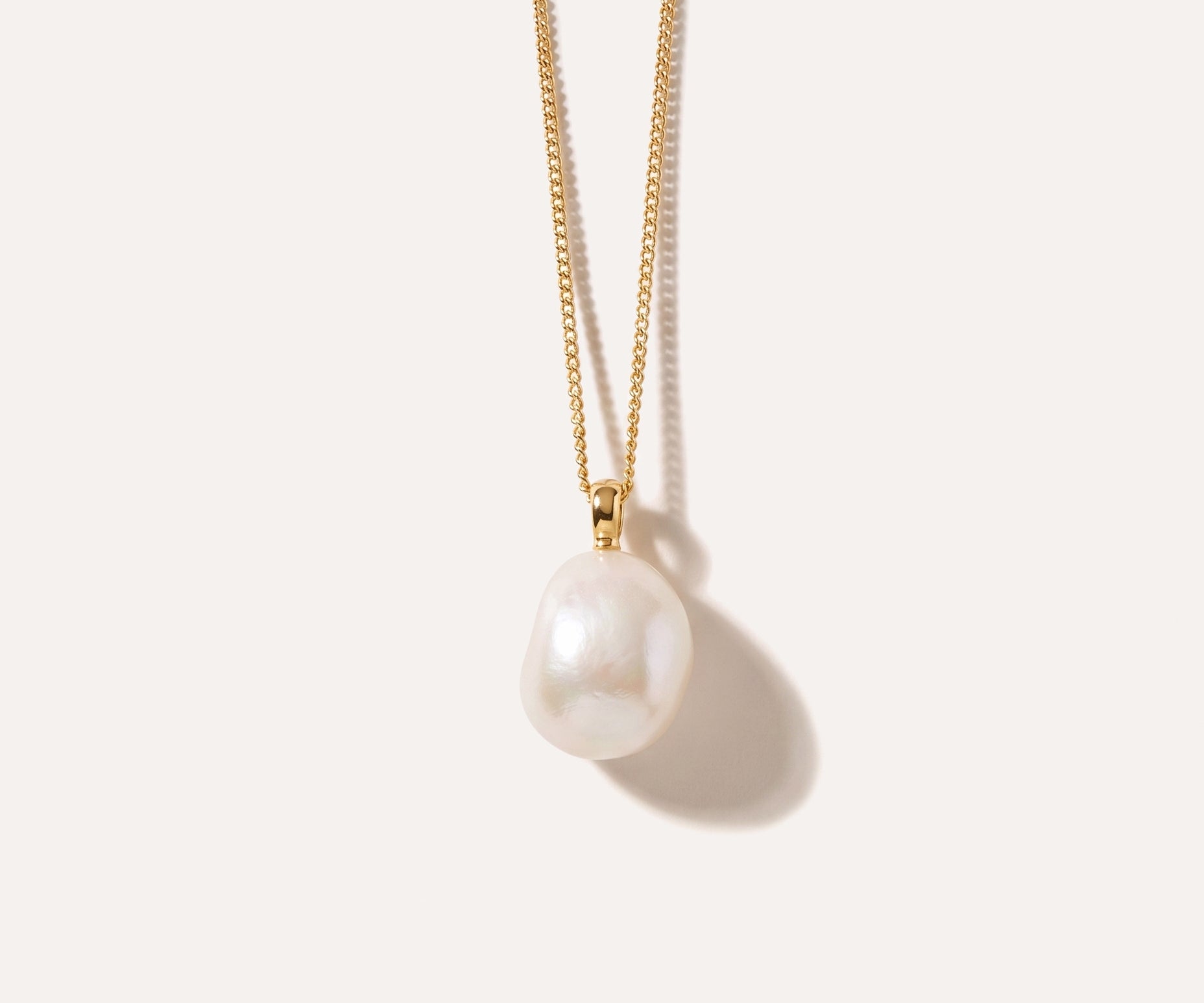 Classic Freshwater Pearl Necklace — Baltic amber and sterling silver jewellery by Baltic Beauty