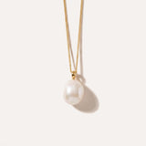 Classic Freshwater Pearl Necklace — Baltic amber and sterling silver jewellery by Baltic Beauty