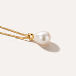 Classic Freshwater Pearl Necklace — Baltic amber and sterling silver jewellery by Baltic Beauty