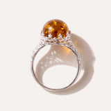 Princess Crown Amber Ring — Baltic amber and sterling silver jewellery by Baltic Beauty