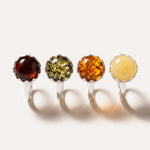 Princess Crown Amber Ring — Baltic amber and sterling silver jewellery by Baltic Beauty