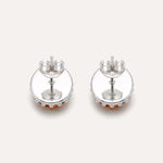 Demi Stud Amber Earrings — Baltic amber and sterling silver jewellery by Baltic Beauty