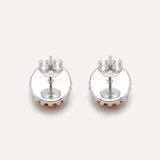 Demi Stud Amber Earrings — Baltic amber and sterling silver jewellery by Baltic Beauty