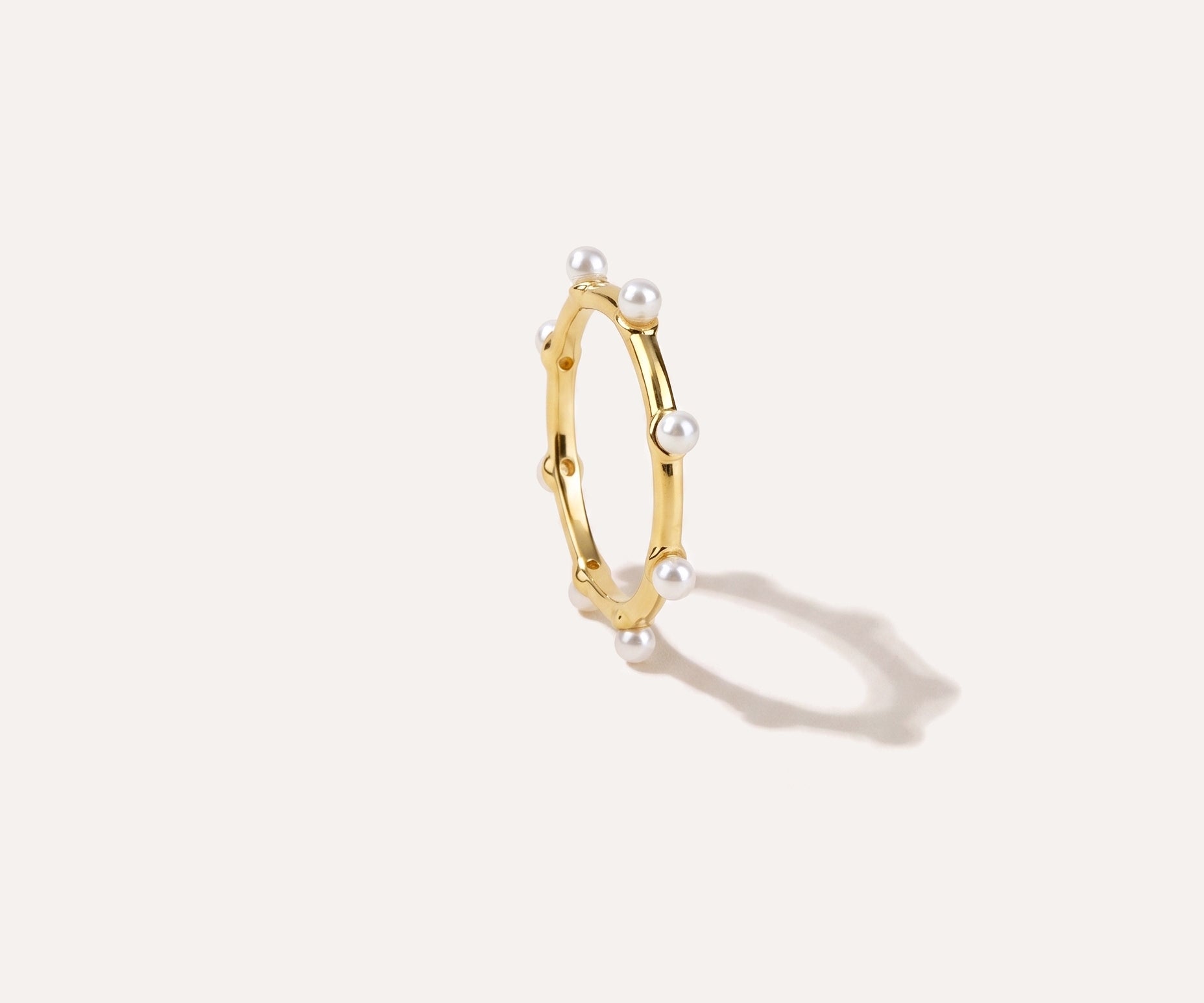 Dot Pearl Ring — Baltic amber and sterling silver jewellery by Baltic Beauty