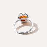ESSENTIALS Amber Solitaire Ring — Baltic amber and sterling silver jewellery by Baltic Beauty