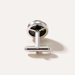 ESSENTIALS Green Amber Cufflinks — Baltic amber and sterling silver jewellery by Baltic Beauty