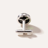 ESSENTIALS Green Amber Cufflinks — Baltic amber and sterling silver jewellery by Baltic Beauty