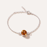 ESSENTIALS Link Chain Amber Bracelet — Baltic amber and sterling silver jewellery by Baltic Beauty