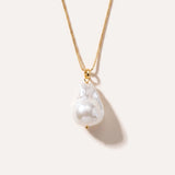 Freshwater Baroque Pearl Necklace — Baltic amber and sterling silver jewellery by Baltic Beauty
