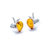 Amber Apple Earrings - Baltic Beauty