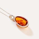 OOAK Amber Dawn Pendant — Baltic amber and sterling silver jewellery by Baltic Beauty