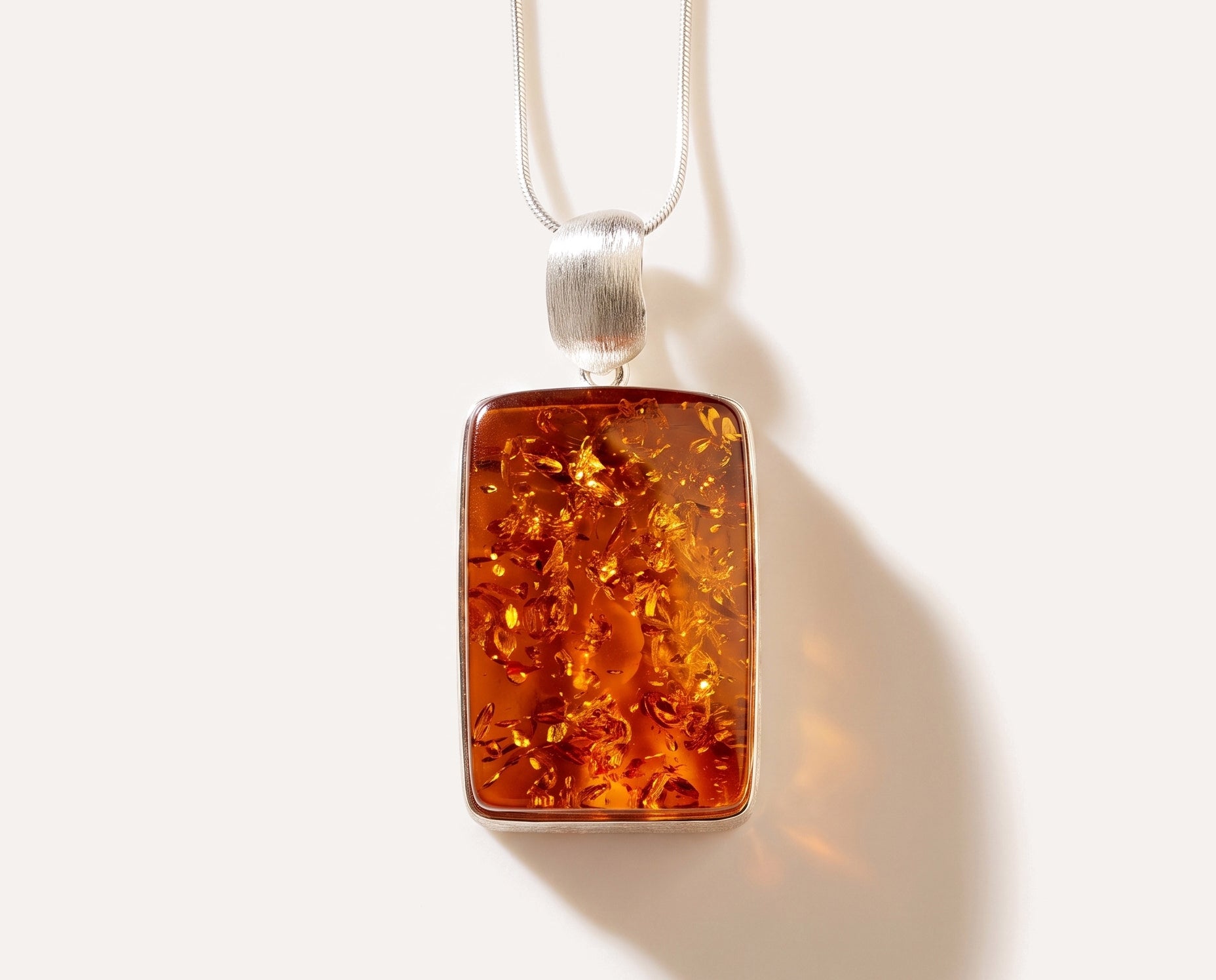 OOAK Relic Amber Pendant — Baltic amber and sterling silver jewellery by Baltic Beauty
