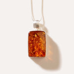 OOAK Relic Amber Pendant — Baltic amber and sterling silver jewellery by Baltic Beauty