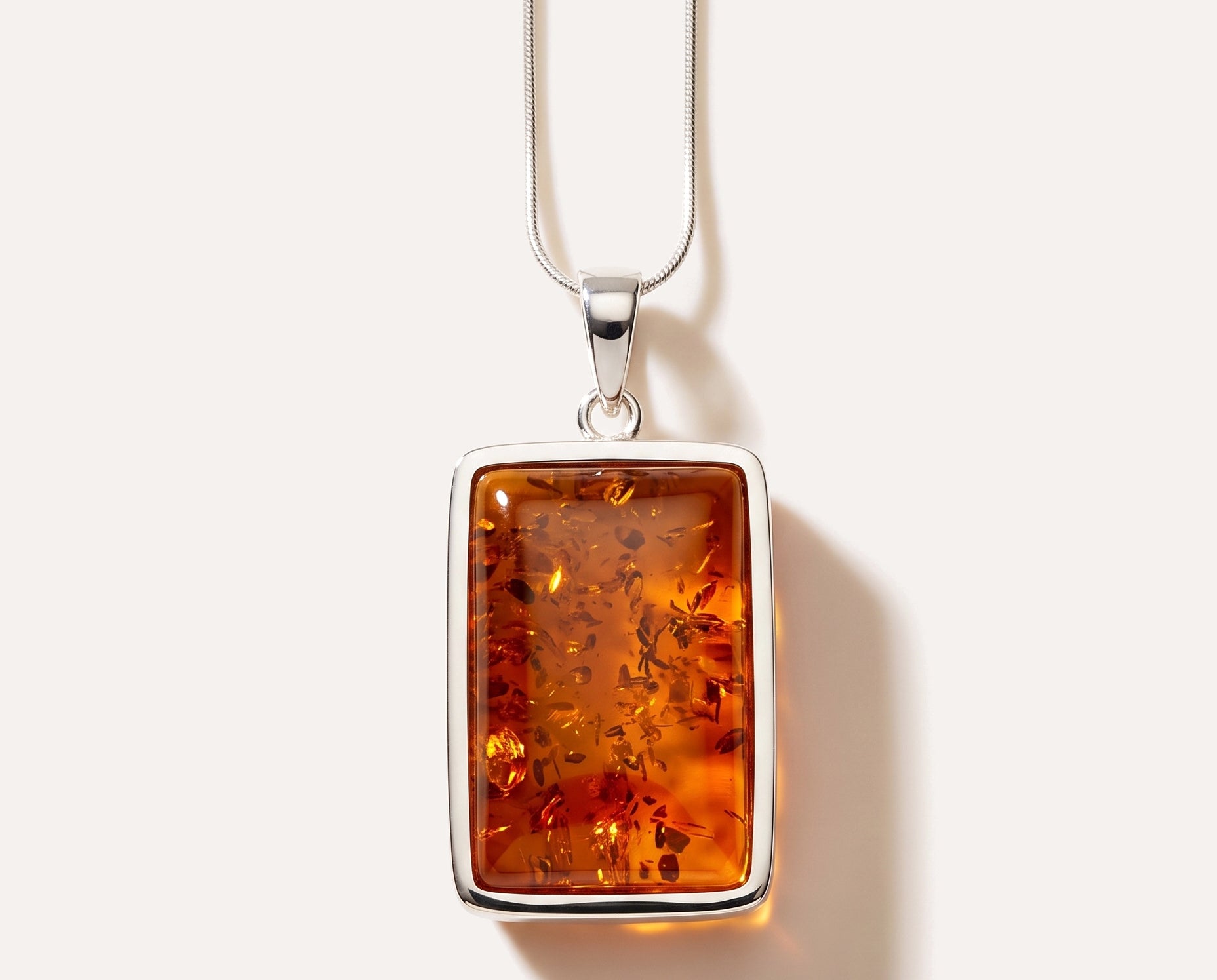 OOAK Relic Amber Pendant — Baltic amber and sterling silver jewellery by Baltic Beauty