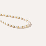 Pearl Link Necklace — Baltic amber and sterling silver jewellery by Baltic Beauty