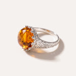 Princess Crown Amber Ring — Baltic amber and sterling silver jewellery by Baltic Beauty