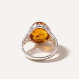 Princess Crown Amber Ring — Baltic amber and sterling silver jewellery by Baltic Beauty