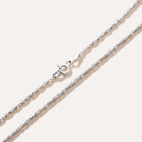 17.5" (45cm) Helix Foxtail Chain — Baltic amber and sterling silver jewellery by Baltic Beauty
