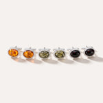 Quintessence Statement Amber Cufflinks — Baltic amber and sterling silver jewellery by Baltic Beauty