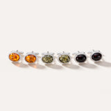 Quintessence Statement Amber Cufflinks — Baltic amber and sterling silver jewellery by Baltic Beauty