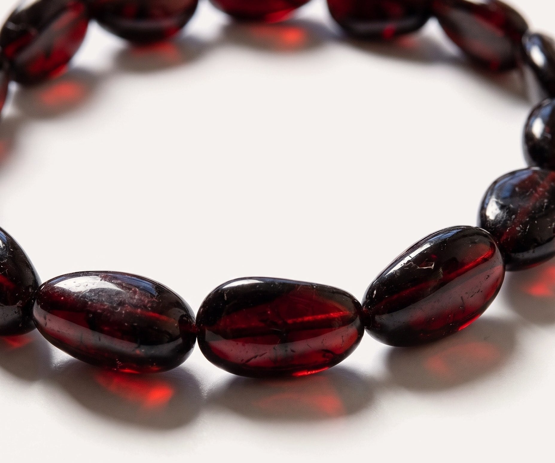 RAW Cherry Bracelet — Baltic amber jewellery by Baltic Beauty