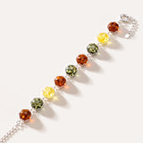 Round Candy Amber Bracelet — Baltic amber and sterling silver jewellery by Baltic Beauty