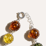 Round Candy Amber Bracelet — Baltic amber and sterling silver jewellery by Baltic Beauty