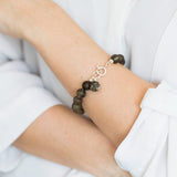 RAW Organic Boho Amber Bracelet- Bracelets- Baltic Beauty