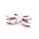 Small Amber Butterfly Brooch- Brooches- Baltic Beauty