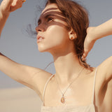 Amber ELEMENT Pendant Necklace- Necklaces- Baltic Beauty