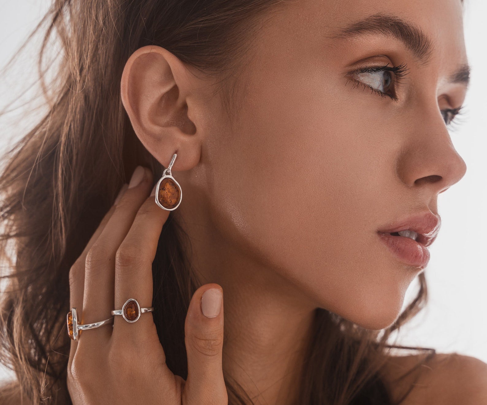 Amber ELEMENTS Drop Earrings- Earrings- Baltic Beauty