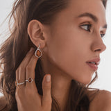 Amber ELEMENTS Drop Earrings- Earrings- Baltic Beauty