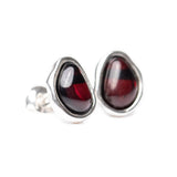 Cherry Amber ELEMENTS Stud Earrings- Earrings- Baltic Beauty