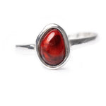 Cherry Amber ELEMENT Stacking Ring- Rings- Baltic Beauty