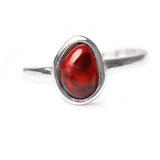 Cherry Amber ELEMENT Stacking Ring- Rings- Baltic Beauty