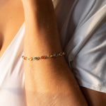 Dainty Multicolour Amber Bracelet- Bracelets- Baltic Beauty