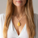 Handmade Teardrop Butterscotch Pendant- Necklaces- Baltic Beauty