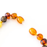Polished Nugget Amber Bead Necklace- Necklaces- Baltic Beauty
