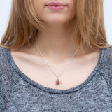 Mini Amber Sun Necklace- Necklaces- Baltic Beauty