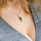Green Amber Droplet Earrings- Earrings- Baltic Beauty