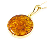 Large Gold Plated Tree of Life Pendant- Necklaces- Baltic Beauty