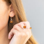 ESSENTIALS Amber Drop Earrings- Earrings- Baltic Beauty