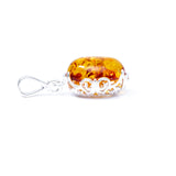 Demi Amber Drop Pendant- Necklaces- Baltic Beauty