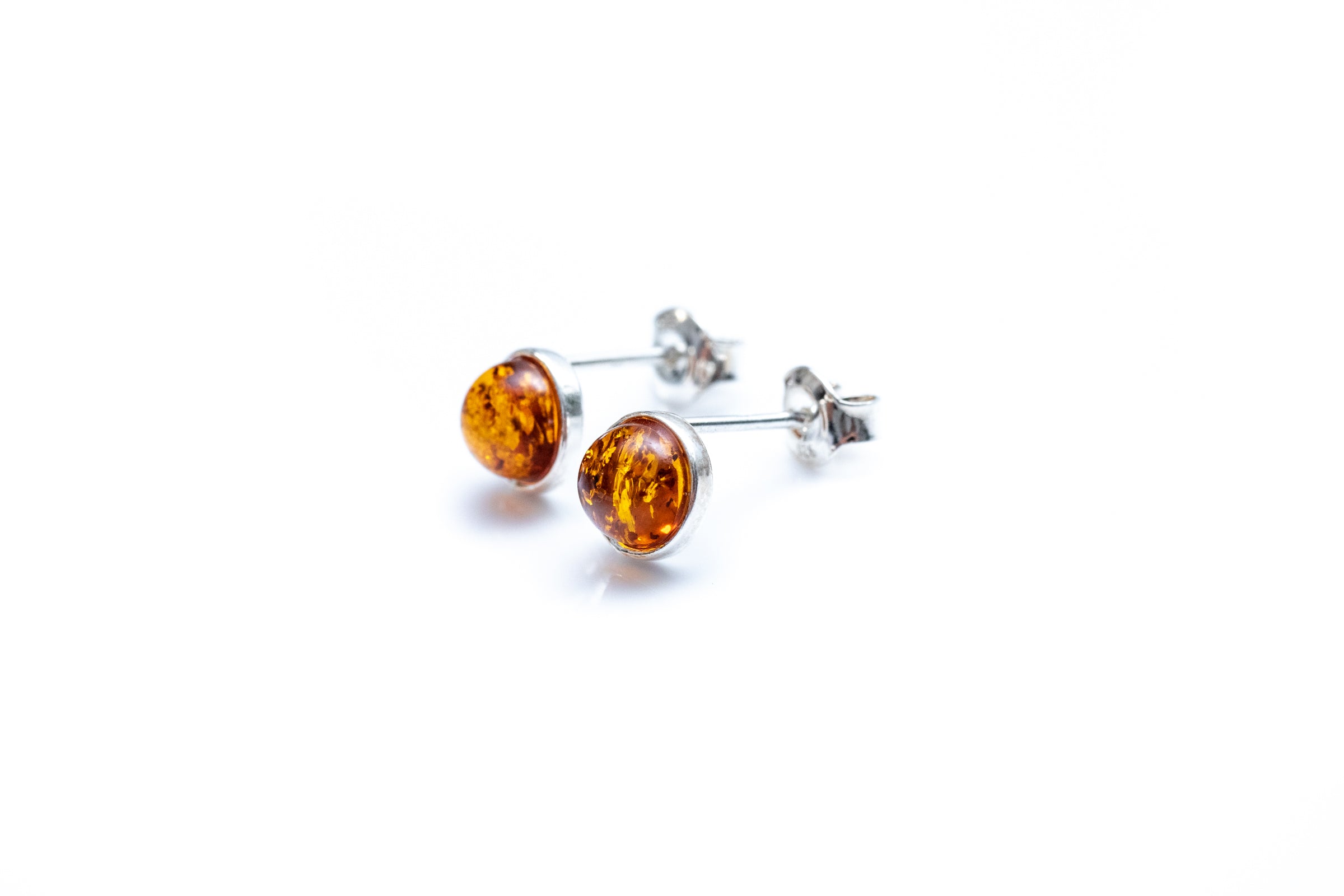 ESSENTIALS Mini Amber Stud Earrings- Earrings- Baltic Beauty